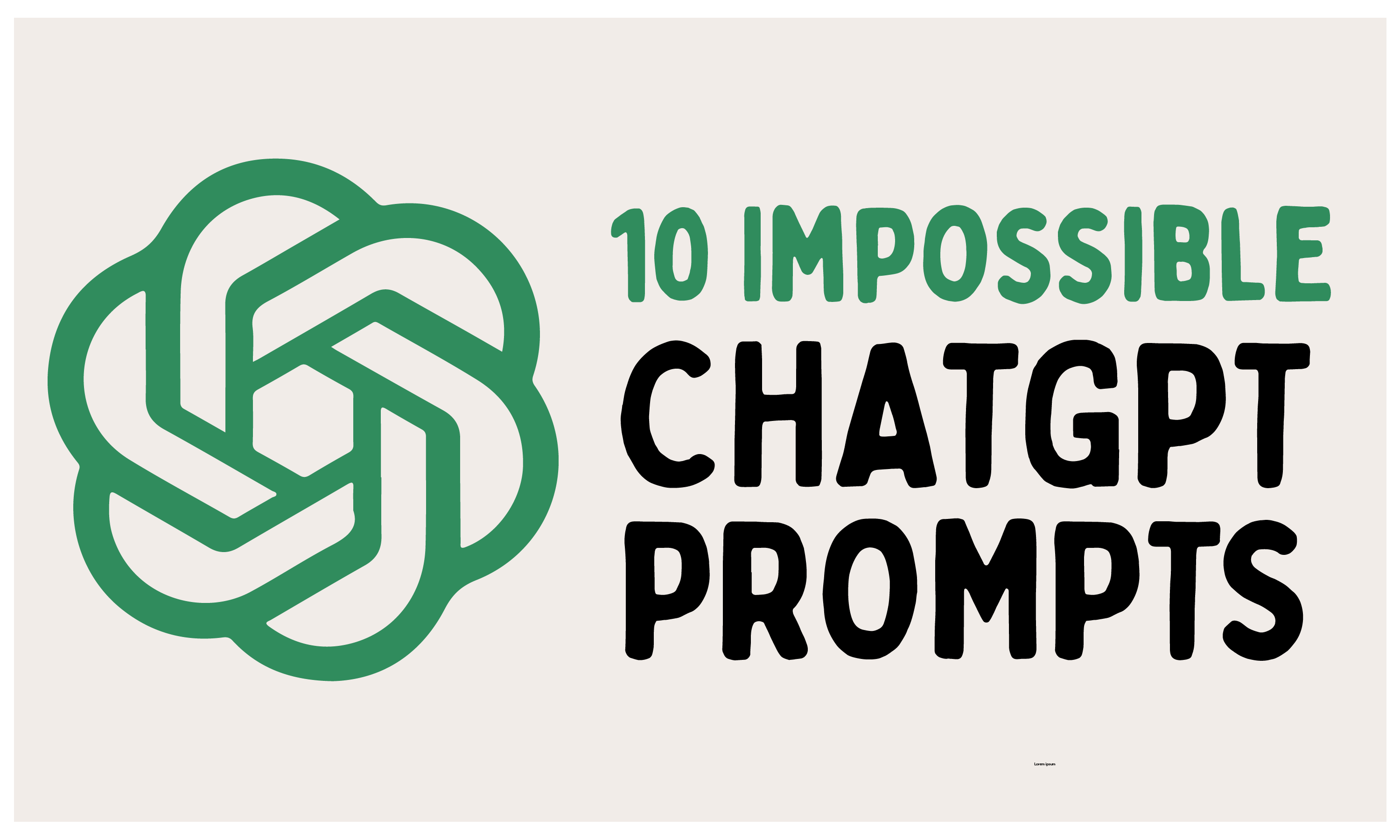 ChatGPT, AI Experiments, Big Numbers, Combinatorics, Fun with AI, ChatGPT Blog, Impossible Questions, AI Curiosity, ChatGPT Examples, Alternate Universes, Logo Design AI, Creative Prompts